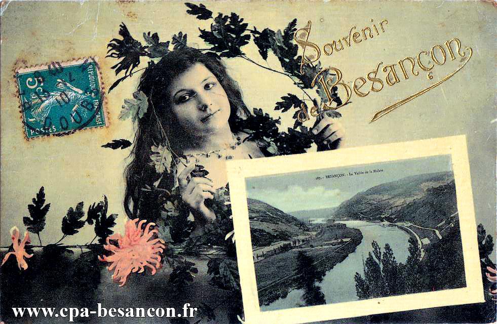 Souvenir de Besançon - La Vallée de la Malate